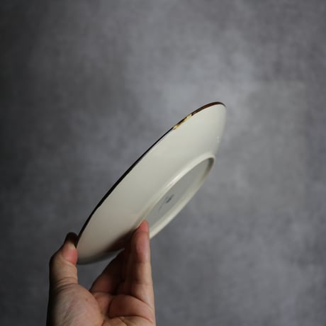 6寸皿B ヤンバルクイナパイン やちむん 陶器 アトリエクッチャネ:7026008