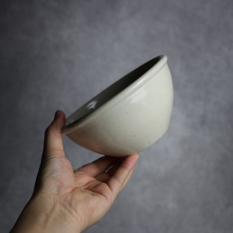 深ボウル 白 M やちむん 陶器 nayan:7202030