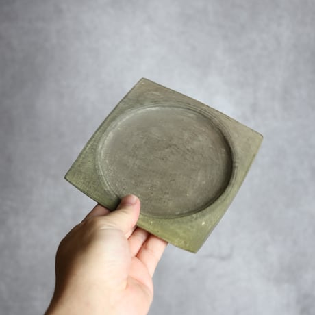 銘々皿1 やちむん 陶器 南蛮焼知念窯 :7209002