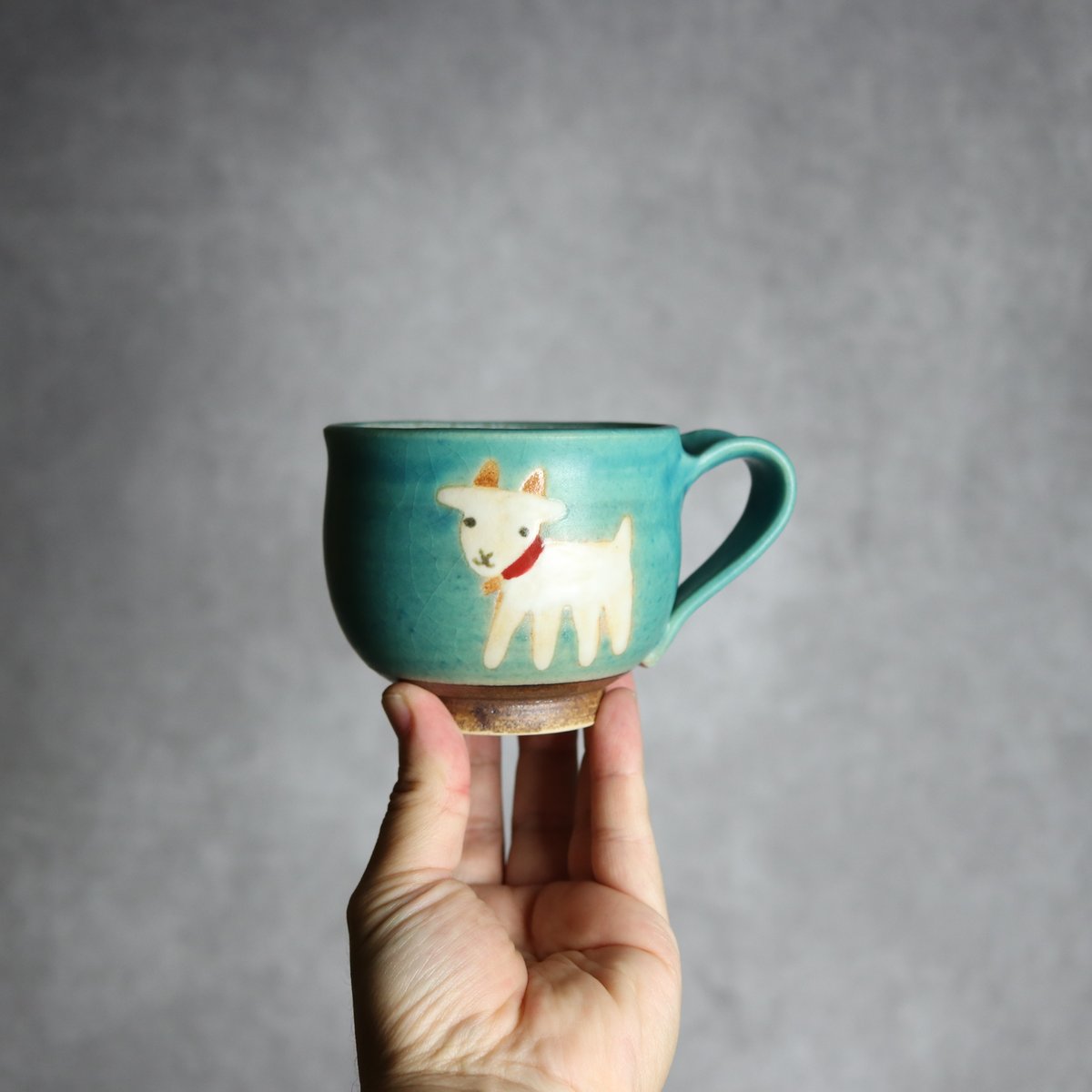 丸マグ ヤギ6 やちむん 陶器 atelier qucchane:7026039 | MADE
