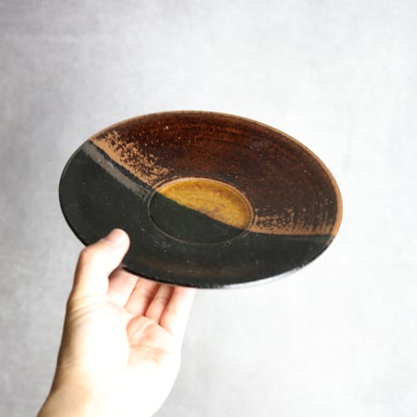 7寸皿1 SUN RISE やちむん 陶器 工房エクレシア:7019017