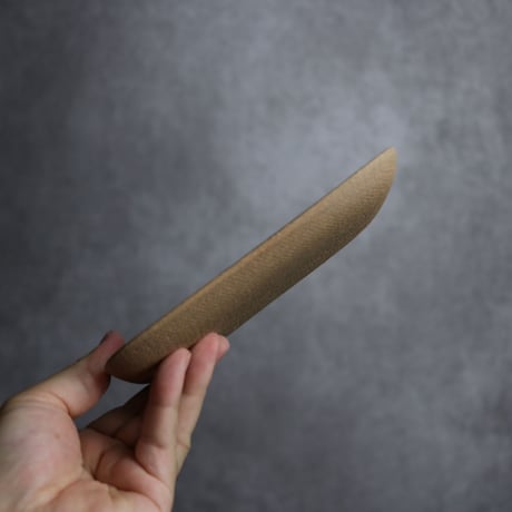 長角皿 小 ヘゴ 緑 やちむん 陶器 一翠窯:7021001