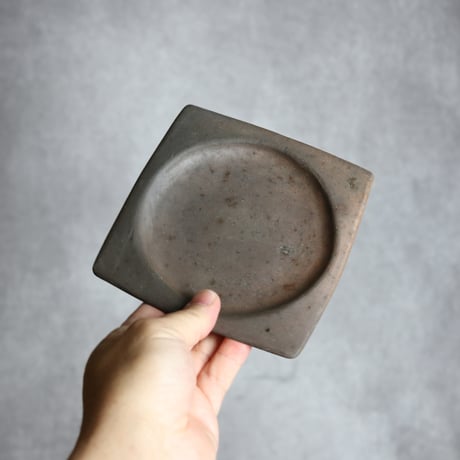 銘々皿2 やちむん 陶器 南蛮焼知念窯 :7209002