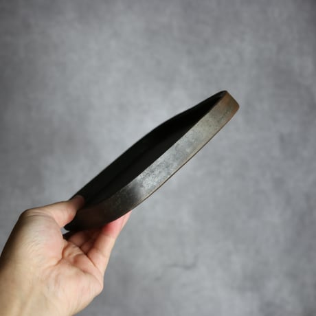 四方皿1 やちむん 陶器 南蛮焼知念窯 :7209004