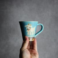 アニマルマグ ヤギ4 やちむん 陶器 アトリエクッチャネ:7026040