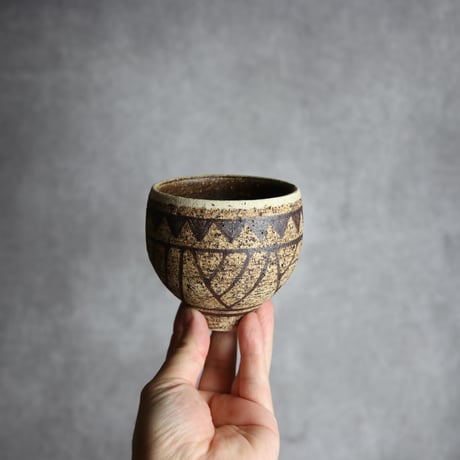 ロックカップ7 柄 やちむん 陶器 田村聡士 mano619:7018018