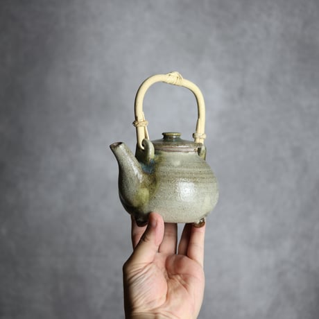土瓶2 白釉 やちむん 陶器 榮一工房:7013095