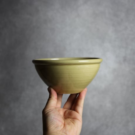 深ボウル 黃 M やちむん 陶器 nayan:7202031