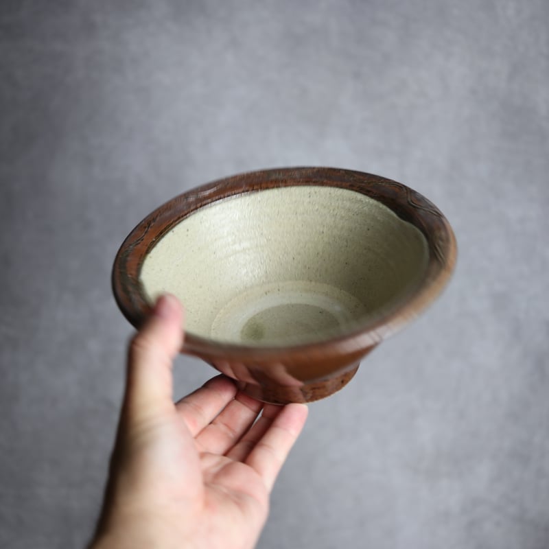 6寸ワンブー1 櫛描 やちむん 陶器 北窯 宮城正享工房:7005019 | MADE