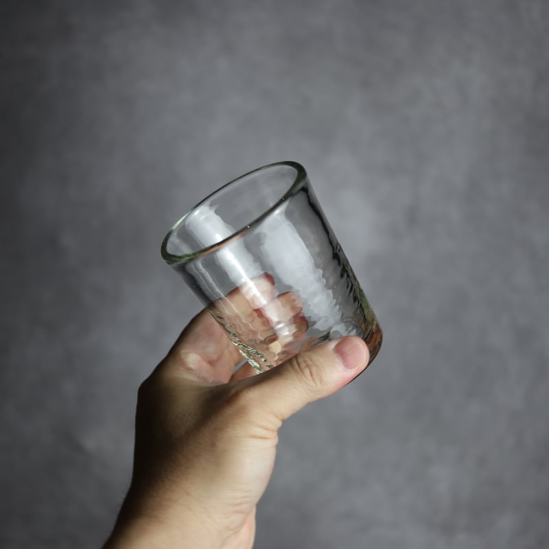 ノーマルグラス 中 クリア 琉球ガラス 工房清天:7102043 | MADE