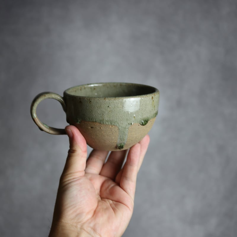 スープカップS1 灰釉 やちむん 陶器 仁陶器工房:7023037 | MADE IN OKI