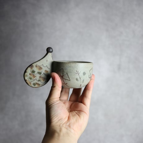 ハリネズミカップ1 やちむん 陶器 土の種:7204010