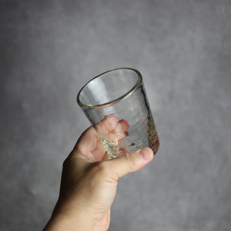 ノーマルグラス中 クリア 琉球ガラス ガラス工房 清天:7102043 | MADE