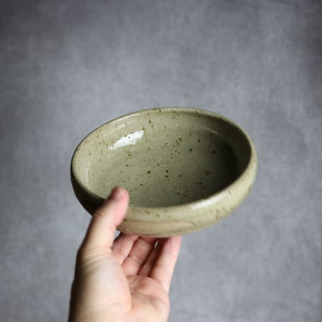 平鉢中2 灰釉 やちむん 陶器 仁陶器工房:7023025
