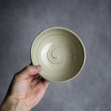 4寸鉢S2 飴釉 点打 刷毛目 やちむん 陶器 北窯 松田米司工房:7003034