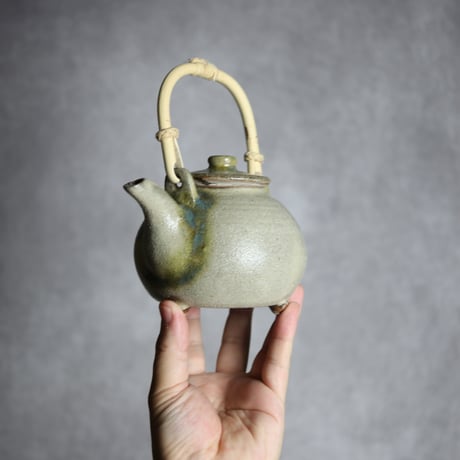 土瓶1 白釉 やちむん 陶器 榮一工房:7013095