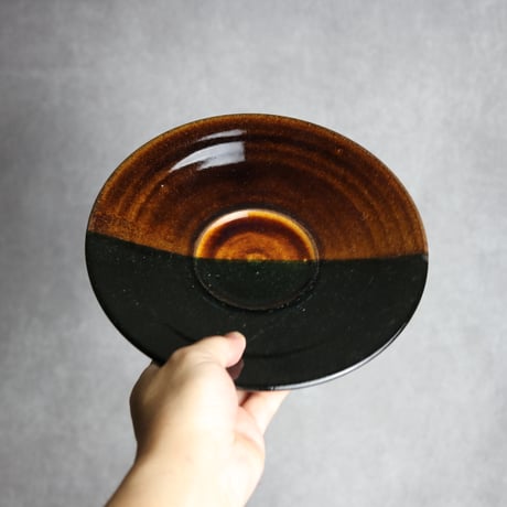 7寸皿2 SUN RISE やちむん 陶器 工房エクレシア:7019017