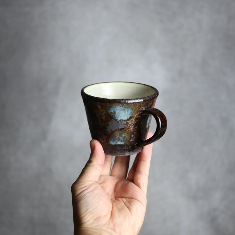 コーヒーカップS1 黒シリーズ やちむん 陶器 sui:7022007 | MADE IN O
