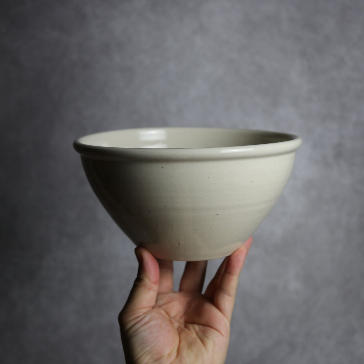 深ボウル 白 L やちむん 陶器 nayan:7202033 | MADE IN OKINAW