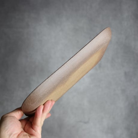 長角皿 大 櫛目三角 やちむん 陶器 一翠窯:7021003