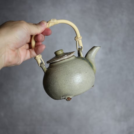 土瓶1 白釉 やちむん 陶器 榮一工房:7013095