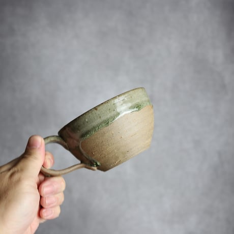 スープカップ1 灰釉 やちむん 陶器 仁陶器工房:7023037