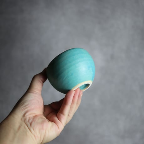トルコ釉 小鉢 ミニS1 やちむん 陶器 仁陶器工房:7023046