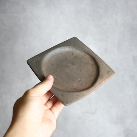 銘々皿2 やちむん 陶器 南蛮焼知念窯 :7209002