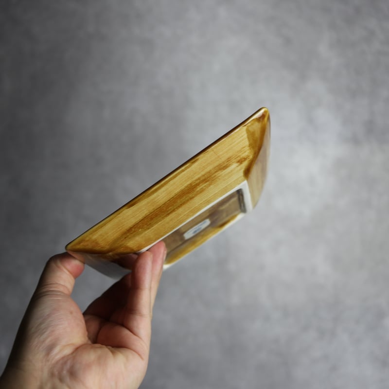 角皿A ラグーン やちむん 陶器 アトリエクッチャネ:7026015 | MADE IN