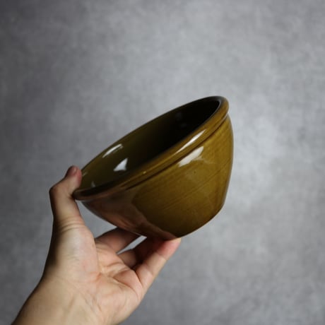 深ボウル 茶 M やちむん 陶器 nayan:7202032