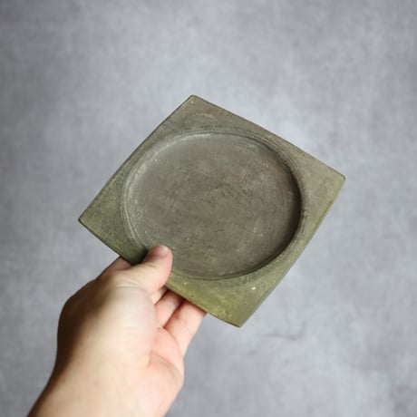 銘々皿1 やちむん 陶器 南蛮焼知念窯 :7209002
