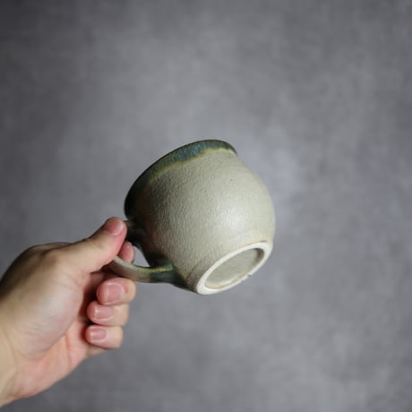 コーヒーカップ小1 緑釉 やちむん 陶器 榮一工房:7013086
