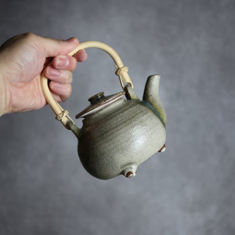 土瓶2 白釉 やちむん 陶器 榮一工房:7013095