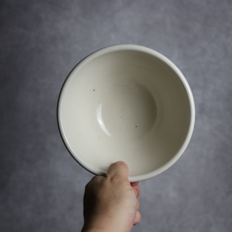 深ボウル 白 M やちむん 陶器 nayan:7202030