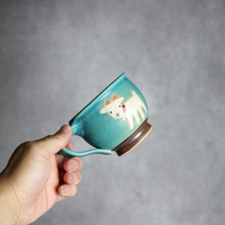 丸マグ ヤギ1 やちむん 陶器 atelier qucchane:7026039