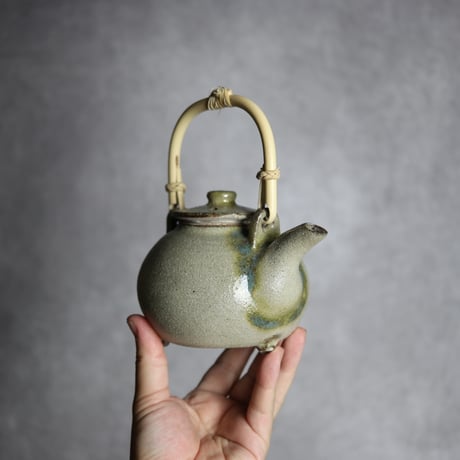 土瓶1 白釉 やちむん 陶器 榮一工房:7013095