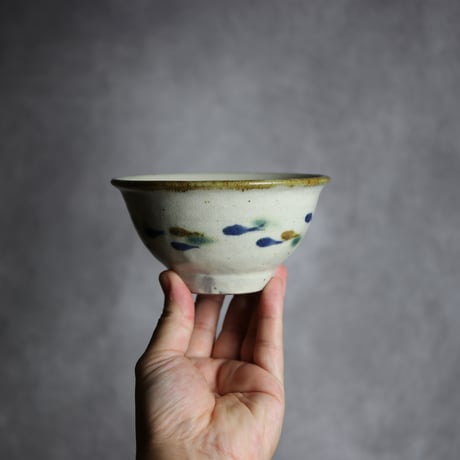 SALE⬇️古琉球　マカイ　茶碗　ヤチムン SALE⬇️古琉球 マカイ 茶碗 ヤチムン A 古琉球 やちむん 4.5寸