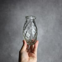 みなも徳利 クリア 琉球ガラス 工房清天:7102017