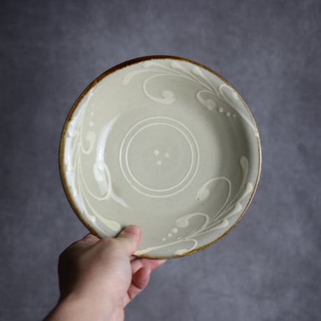 No.1279 新品 やちむん 8.5寸皿