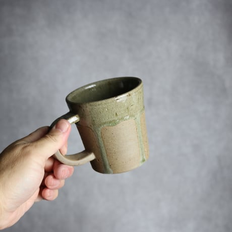 マグカップ4 灰釉 やちむん 陶器 仁陶器工房:7023037