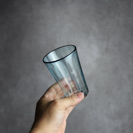 琉球ガラス ヴィンテージひとくちビア 水 工房glass32 : 7105019