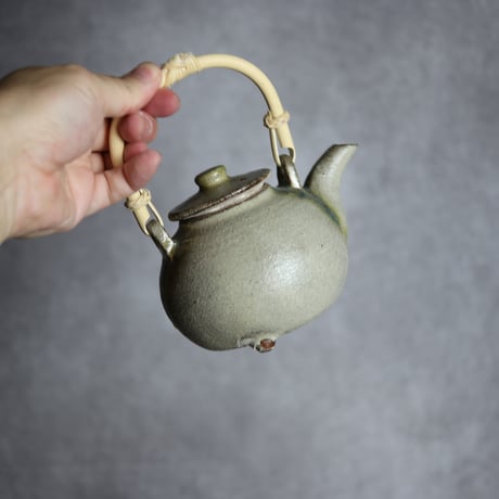 土瓶1 白釉 やちむん 陶器 榮一工房:7013095