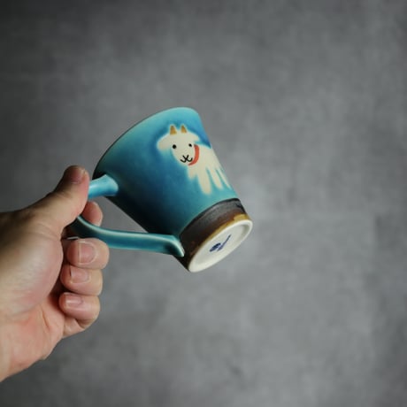 アニマルマグ ヤギ17 やちむん 陶器 アトリエクッチャネ:7026040