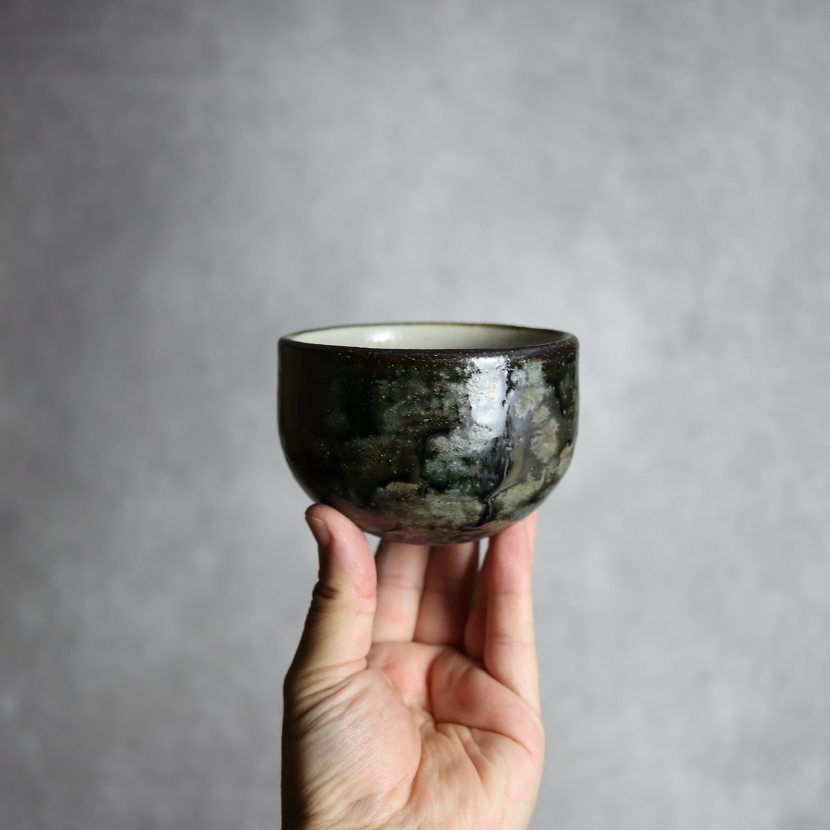 カフェオレボウル1 孔雀 やちむん 陶器 sui:7022050 | MADE IN OKINAWA