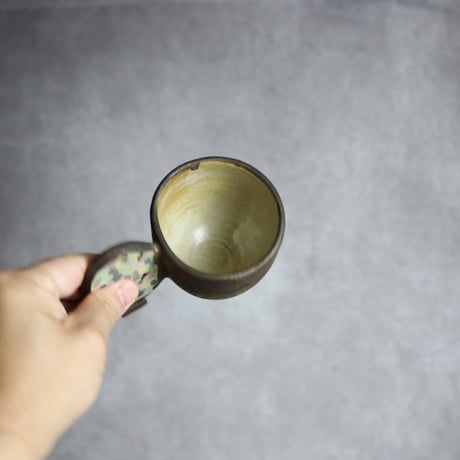 木カップ1 やちむん 陶器 土の種:7204009
