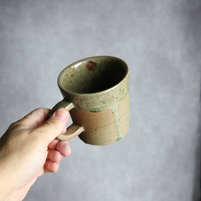 マグカップ2 灰釉 やちむん 陶器 仁陶器工房:7023037 | MADE IN OKINA