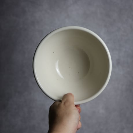 深ボウル 白 M やちむん 陶器 nayan:7202030