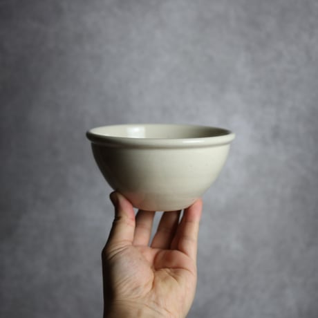 深ボウル 白 MS やちむん 陶器 nayan:7202027