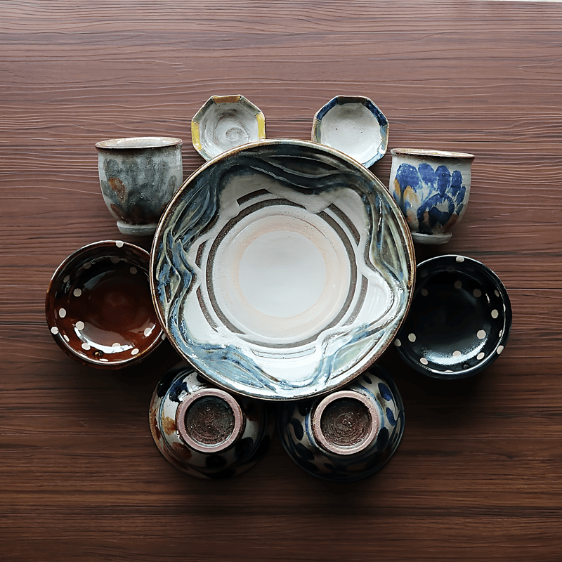 naotonやちむん2つセット ふたりで楽しむ やちむんおうちごはんセット24 | MADE IN OKINAWA