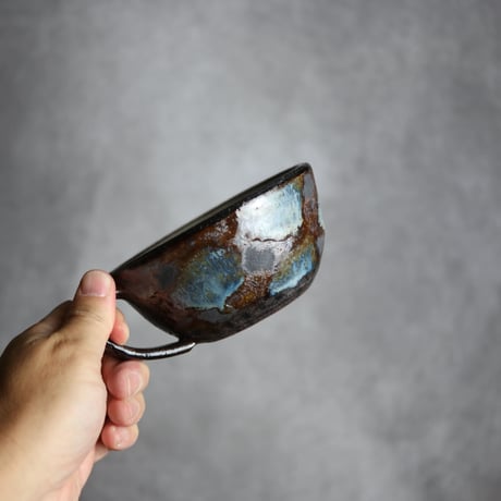 スープカップS1 黒シリーズ やちむん 陶器 sui:7022015